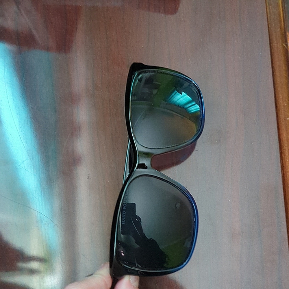 Dark blue sunglasses